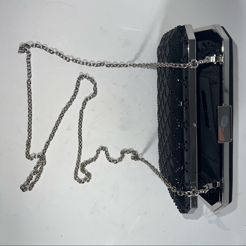 Women black clutch